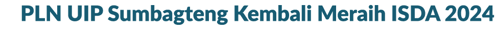 PLN UIP Sumbagteng Kembali Meraih ISDA 2024
